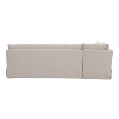 Moes Home - Fable Slipcover Dining Banquette L-Shape Beige 100.5 in. - OA-1068-34 view 4