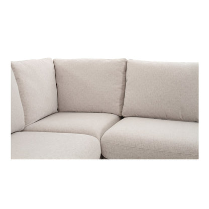 Moes Home - Fable Slipcover Dining Banquette L-Shape Beige 96 in. - OA-1067-34 view 6