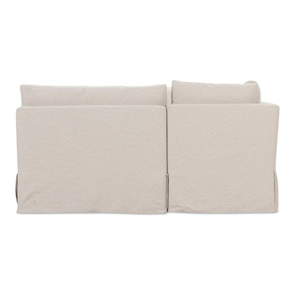 Moes Home - Fable Slipcover Dining Banquette U-Shape Beige 129 in. - OA-1072-34 view 3