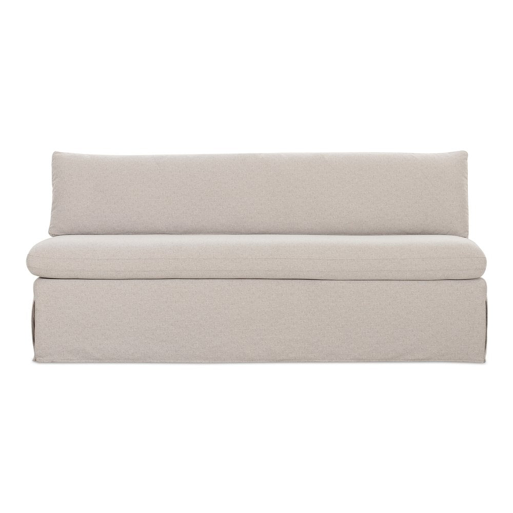 Moes Home - Fable Slipcover Dining Bench Beige - OA-1052-34 view 2