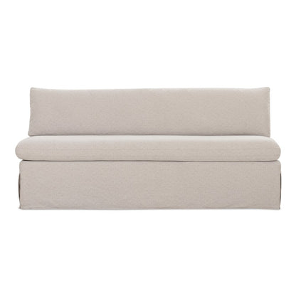 Moes Home - Fable Slipcover Dining Bench Beige - OA-1052-34 view 2