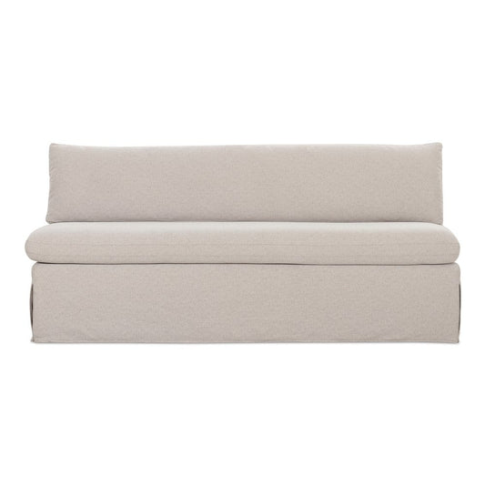 Moes Home - Fable Slipcover Dining Bench Beige - OA-1052-34 view 2