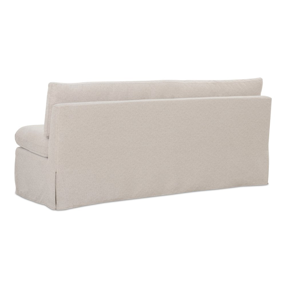 Moes Home - Fable Slipcover Dining Bench Beige - OA-1052-34 view 3