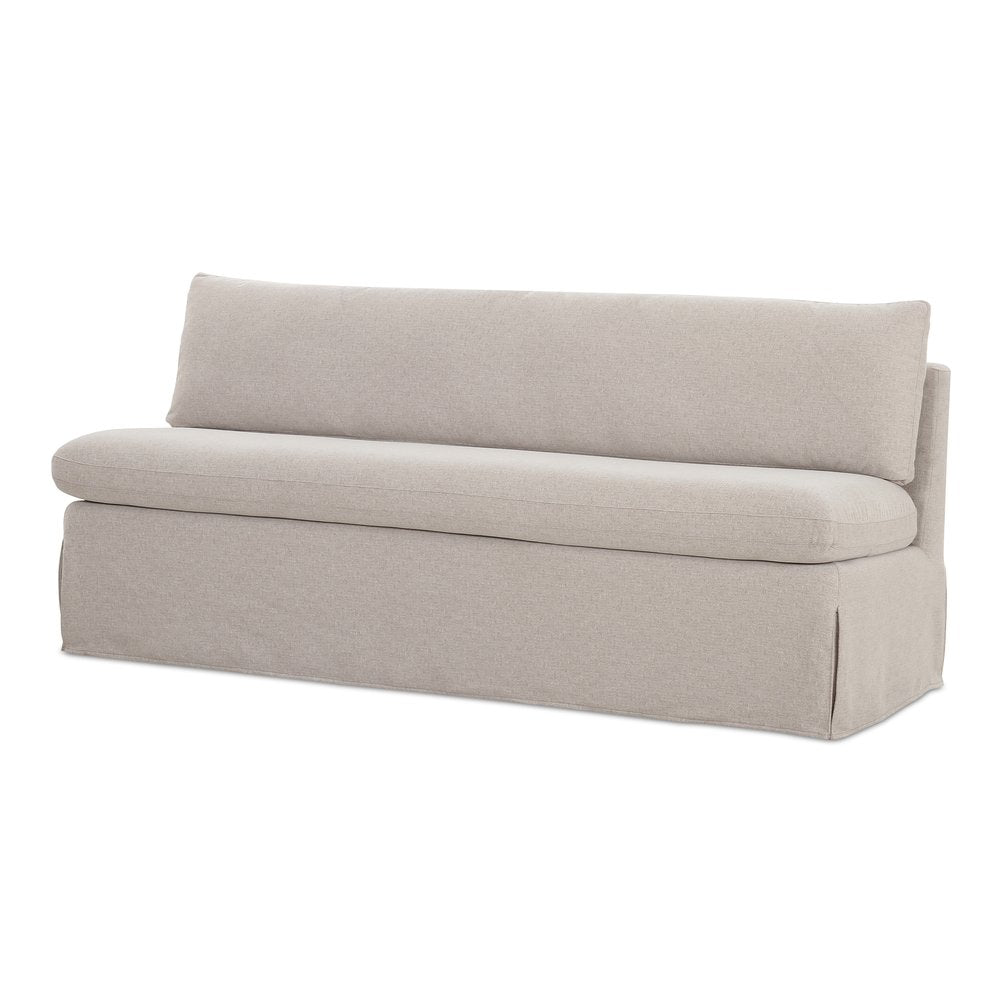 Moes Home - Fable Slipcover Dining Bench Beige - OA-1052-34 view 5