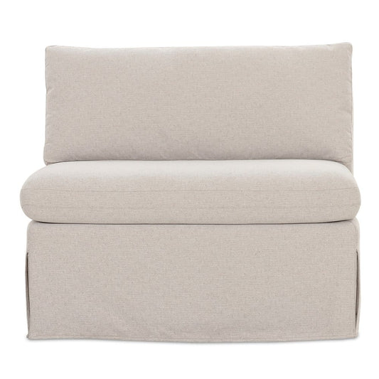 Moes Home - Fable Slipcover Dining Chair and Half Beige - OA-1054-34 view 1