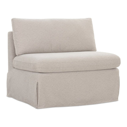 Moes Home - Fable Slipcover Dining Chair and Half Beige - OA-1054-34 view 3