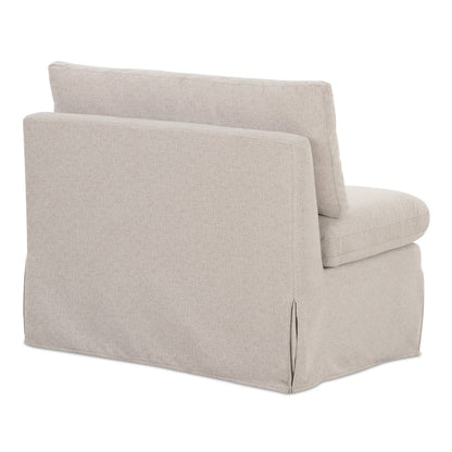 Moes Home - Fable Slipcover Dining Chair and Half Beige - OA-1054-34 view 5