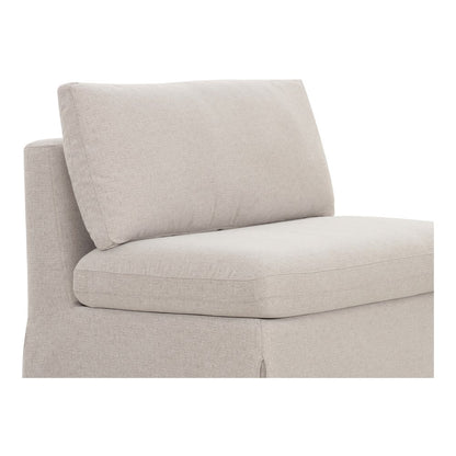 Moes Home - Fable Slipcover Dining Chair and Half Beige - OA-1054-34 view 6