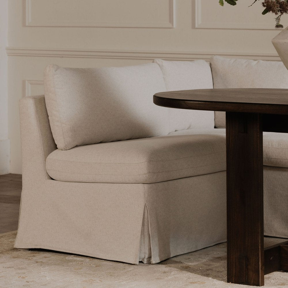 Moes Home - Fable Slipcover Dining Chair and Half Beige - OA-1054-34 view 8