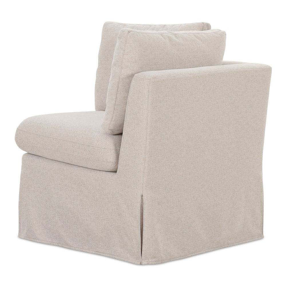 Moes Home - Fable Slipcover Dining Corner Chair Beige - OA-1055-34 view 3