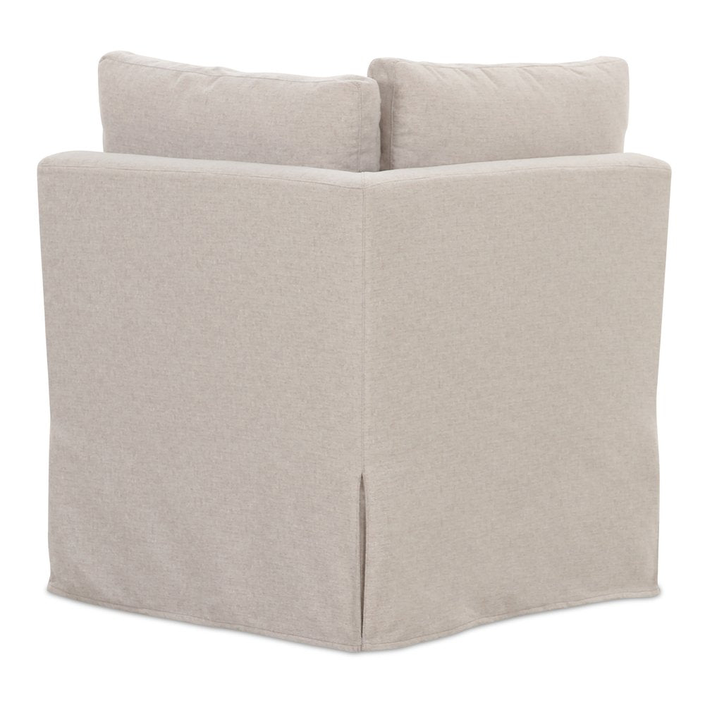 Moes Home - Fable Slipcover Dining Corner Chair Beige - OA-1055-34 view 5