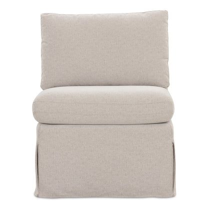 Moes Home - Fable Slipcover Dining Slipper Chair Beige - OA-1053-34 view 2