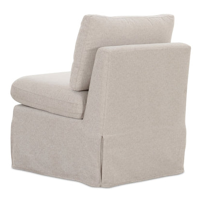 Moes Home - Fable Slipcover Dining Slipper Chair Beige - OA-1053-34 view 3