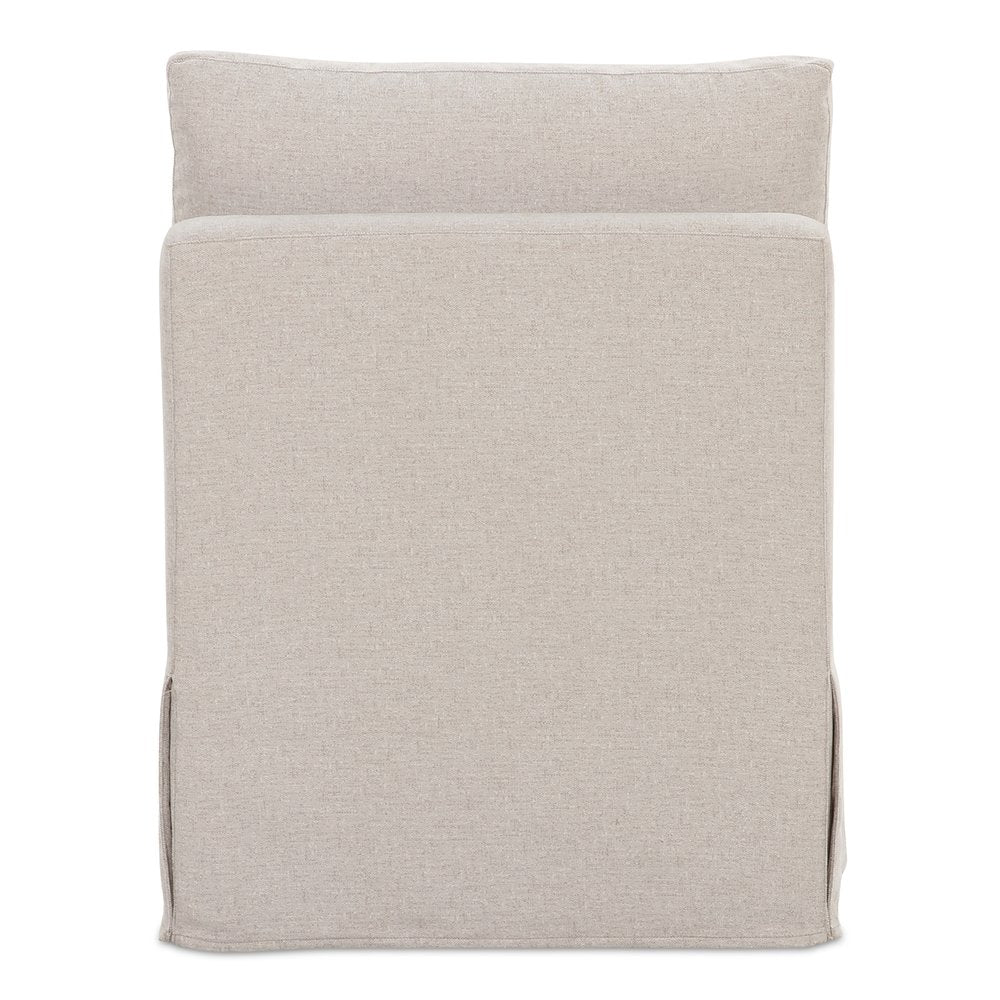 Moes Home - Fable Slipcover Dining Slipper Chair Beige - OA-1053-34 view 4