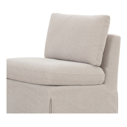 Moes Home - Fable Slipcover Dining Slipper Chair Beige - OA-1053-34 view 6
