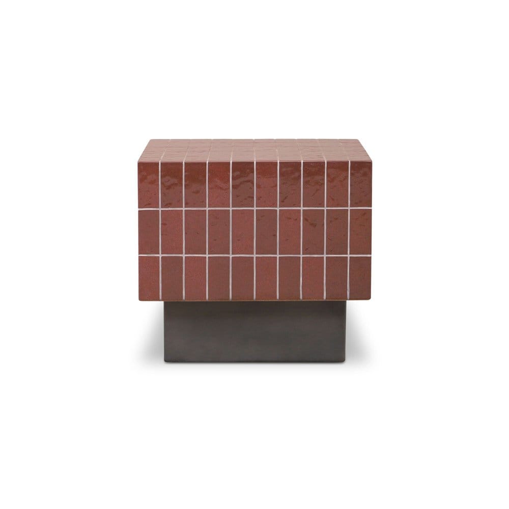 Moes Home - Farren Outdoor Side Table Brown - SC-1007-03 view 4
