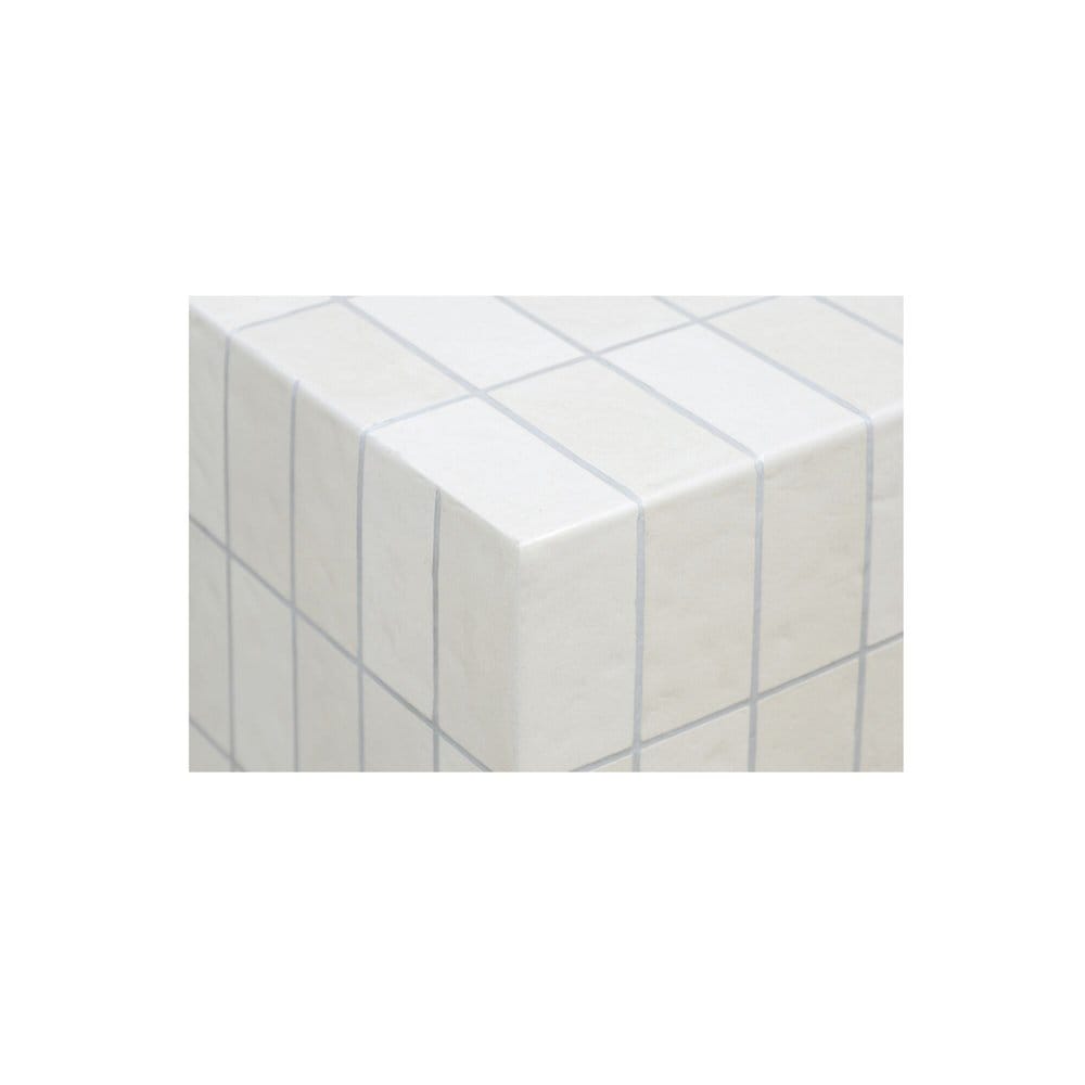 Moes Home - Farren Outdoor Side Table Cream - SC-1007-05 view 5