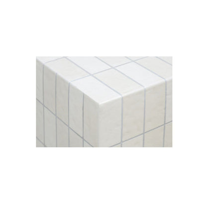 Moes Home - Farren Outdoor Side Table Cream - SC-1007-05 view 5