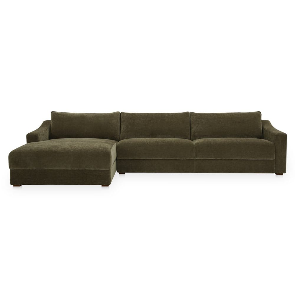 Moes Home - Farrow Sectional Cedar Green Left - FO-1058-27-L-0 view 2
