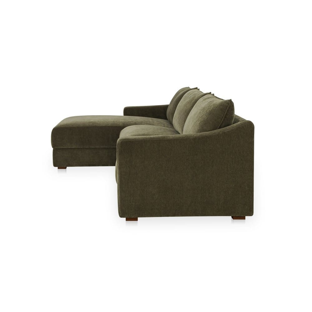 Moes Home - Farrow Sectional Cedar Green Left - FO-1058-27-L-0 view 3
