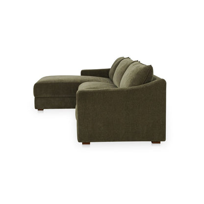 Moes Home - Farrow Sectional Cedar Green Left - FO-1058-27-L-0 view 3