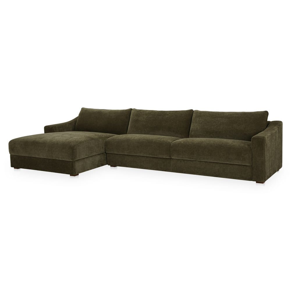 Moes Home - Farrow Sectional Cedar Green Left - FO-1058-27-L-0 view 5