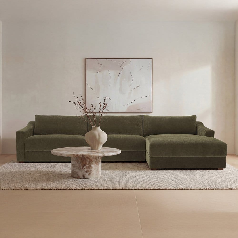 Moes Home - Farrow Sectional Cedar Green Right - FO-1058-27-R-0 view 8