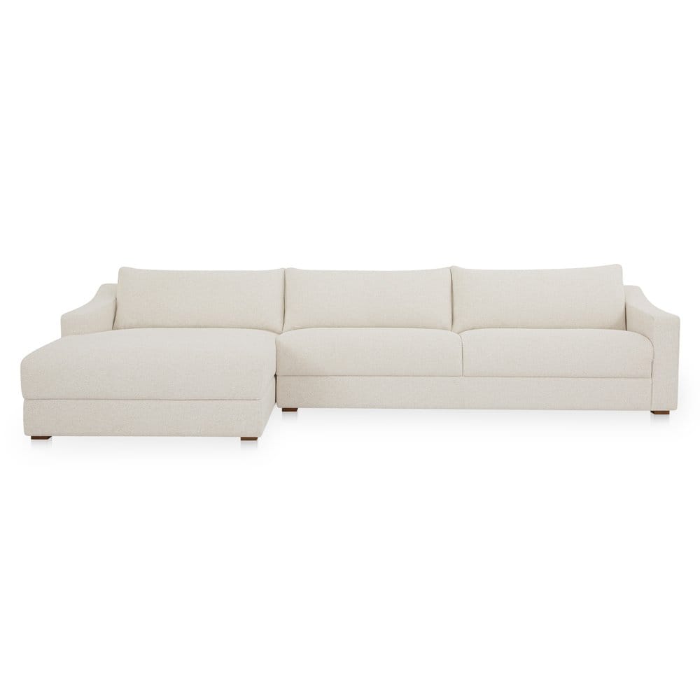 Moes Home - Farrow Sectional Flecked Oat Left - FO-1058-05-L-0 view 1