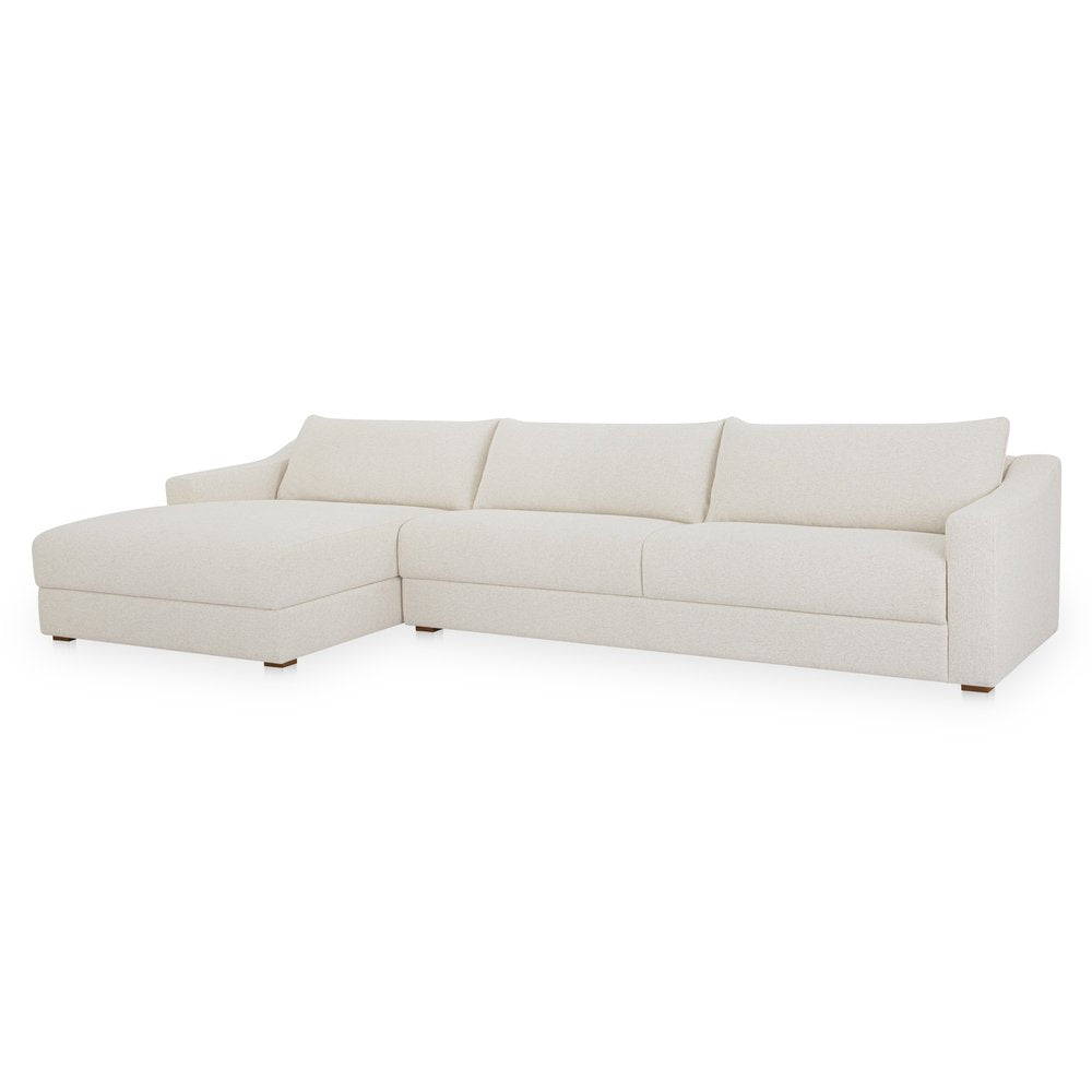 Moes Home - Farrow Sectional Flecked Oat Left - FO-1058-05-L-0 view 5