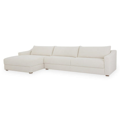 Moes Home - Farrow Sectional Flecked Oat Left - FO-1058-05-L-0 view 5