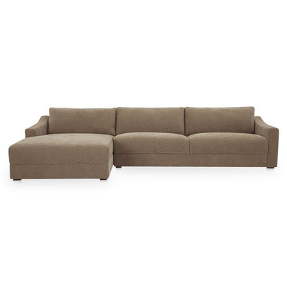 Moes Home - Farrow Sectional Taupe Left - FO-1058-39-L-0 view 2