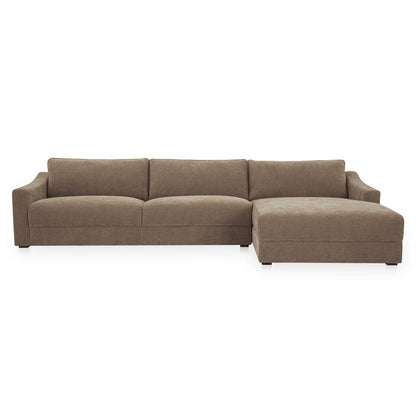 Moes Home - Farrow Sectional Taupe Right - FO-1058-39-R-0 view 2