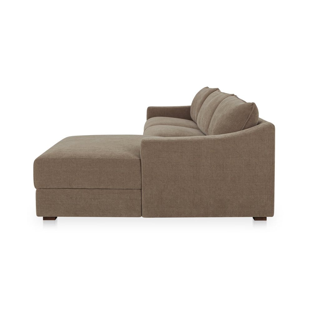 Moes Home - Farrow Sectional Taupe Right - FO-1058-39-R-0 view 3