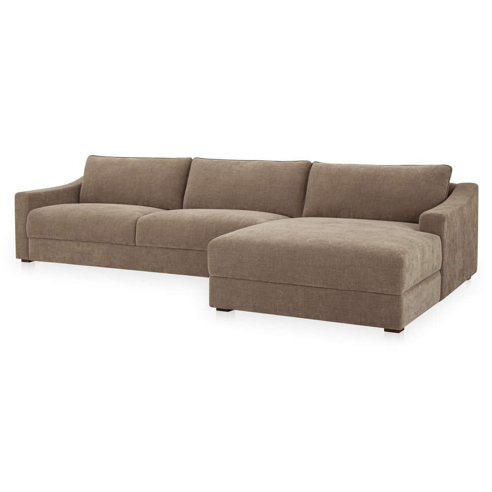 Moes Home - Farrow Sectional Taupe Right - FO-1058-39-R-0 view 5