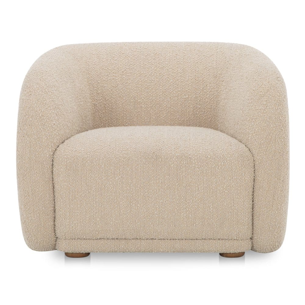 Moes Home - Faye Accent Chair Beige Boucle - FO-1028-34 view 2