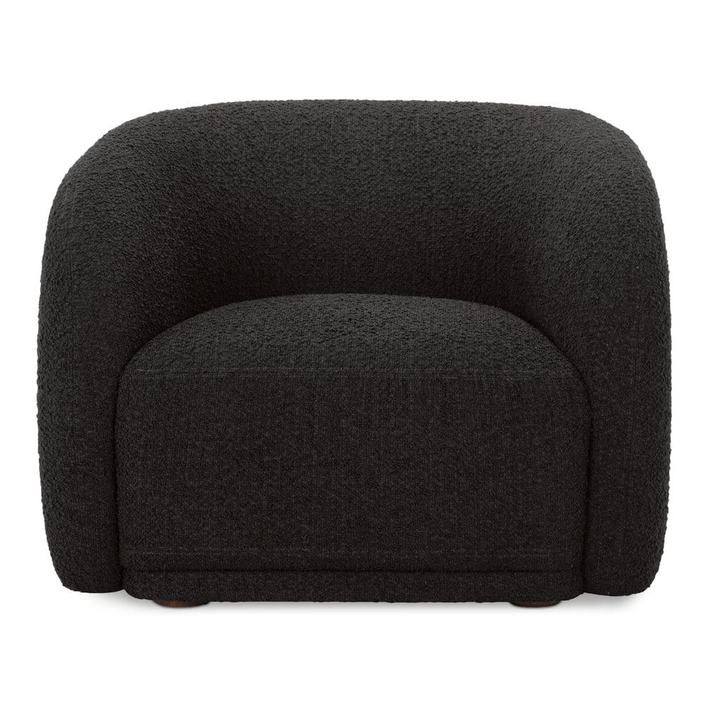 Moes Home - Faye Accent Chair Black Boucle - FO-1028-02 view 1