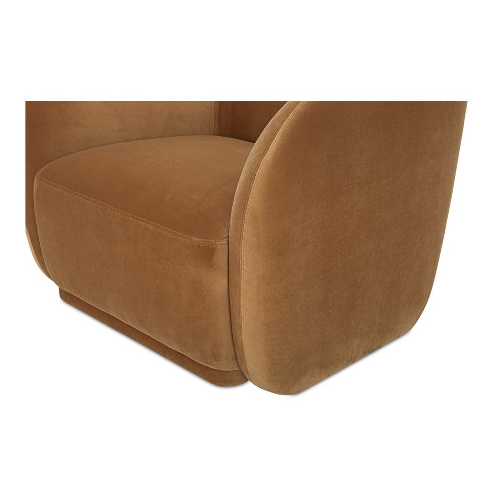 Moes Home - Faye Accent Chair Tan Faux Mohair - FO-1028-40 view 6