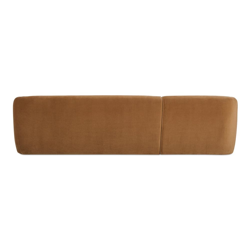 Moes Home - Faye Left Sectional Tan Faux Mohair - FO-1030-40-L-0 view 5