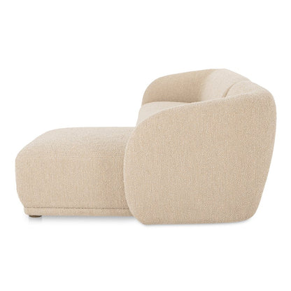 Moes Home - Faye Right Sectional Beige Boucle - FO-1030-34-R-0 view 3