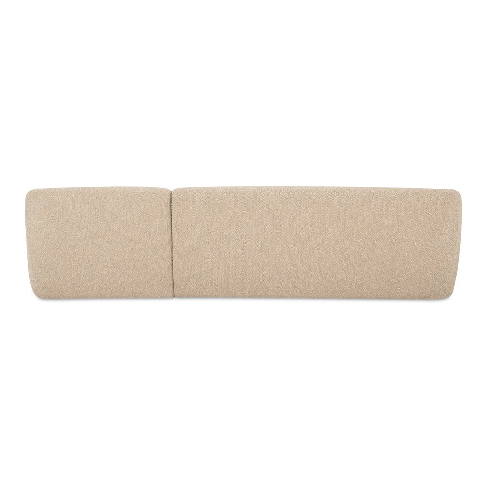 Moes Home - Faye Right Sectional Beige Boucle - FO-1030-34-R-0 view 4