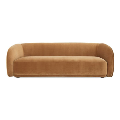 Moes Home - Faye Sofa Tan Faux Mohair - FO-1029-40 view 2