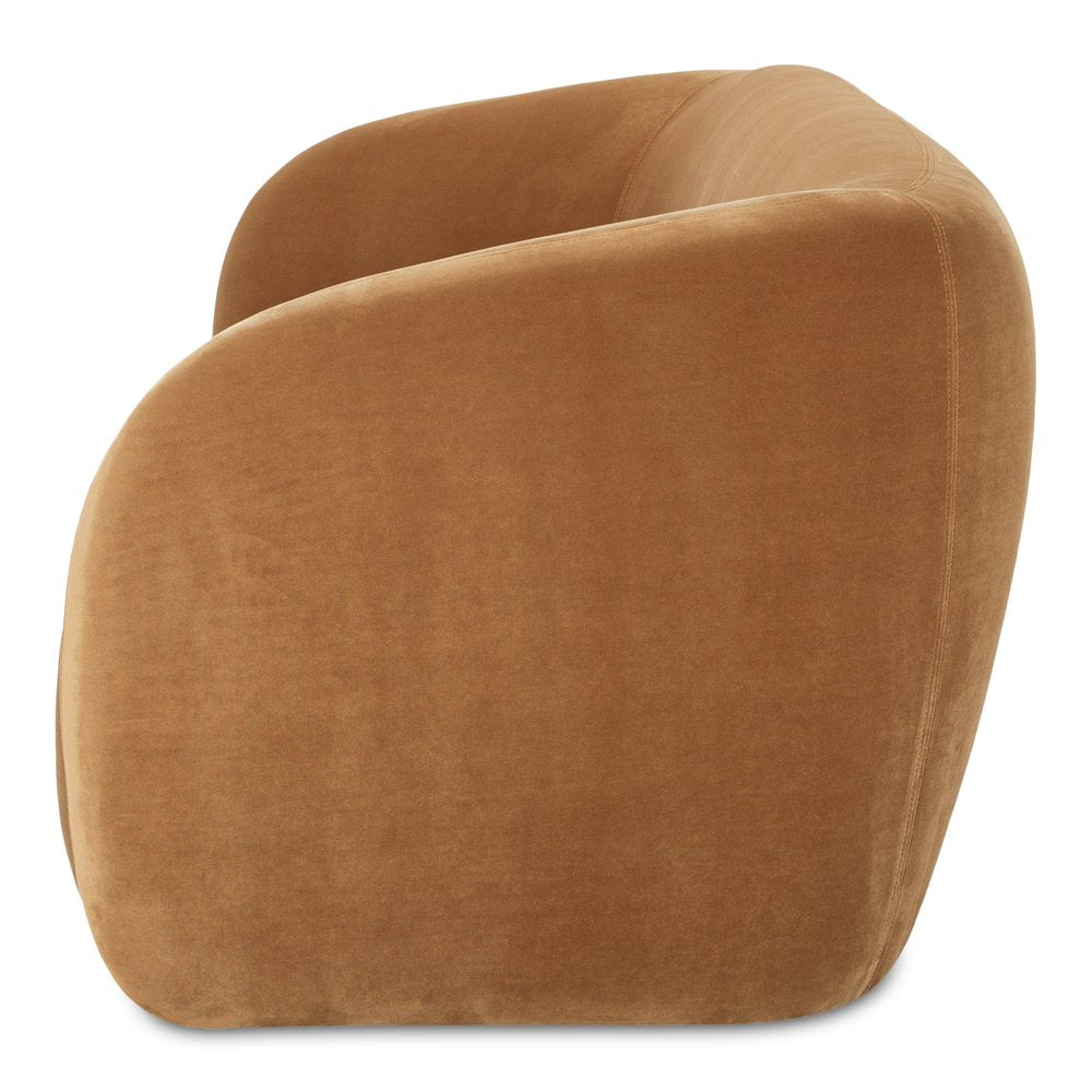 Moes Home - Faye Sofa Tan Faux Mohair - FO-1029-40 view 3