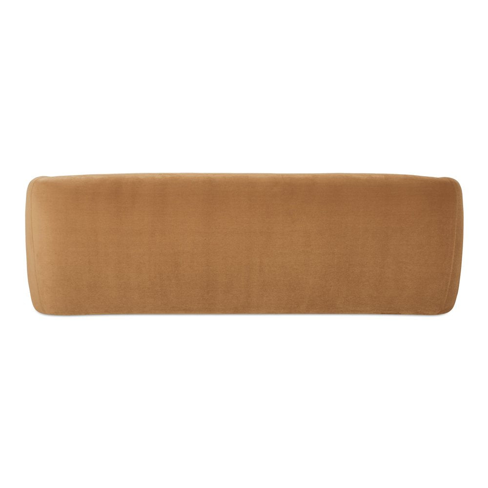 Moes Home - Faye Sofa Tan Faux Mohair - FO-1029-40 view 4