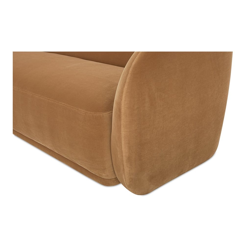 Moes Home - Faye Sofa Tan Faux Mohair - FO-1029-40 view 6