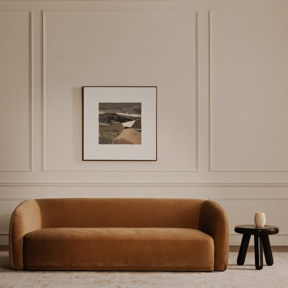 Moes Home - Faye Sofa Tan Faux Mohair - FO-1029-40 view 9