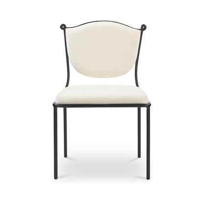 Moes Home - Ferris Dining Chair Cream - MU-1001-05 view 2