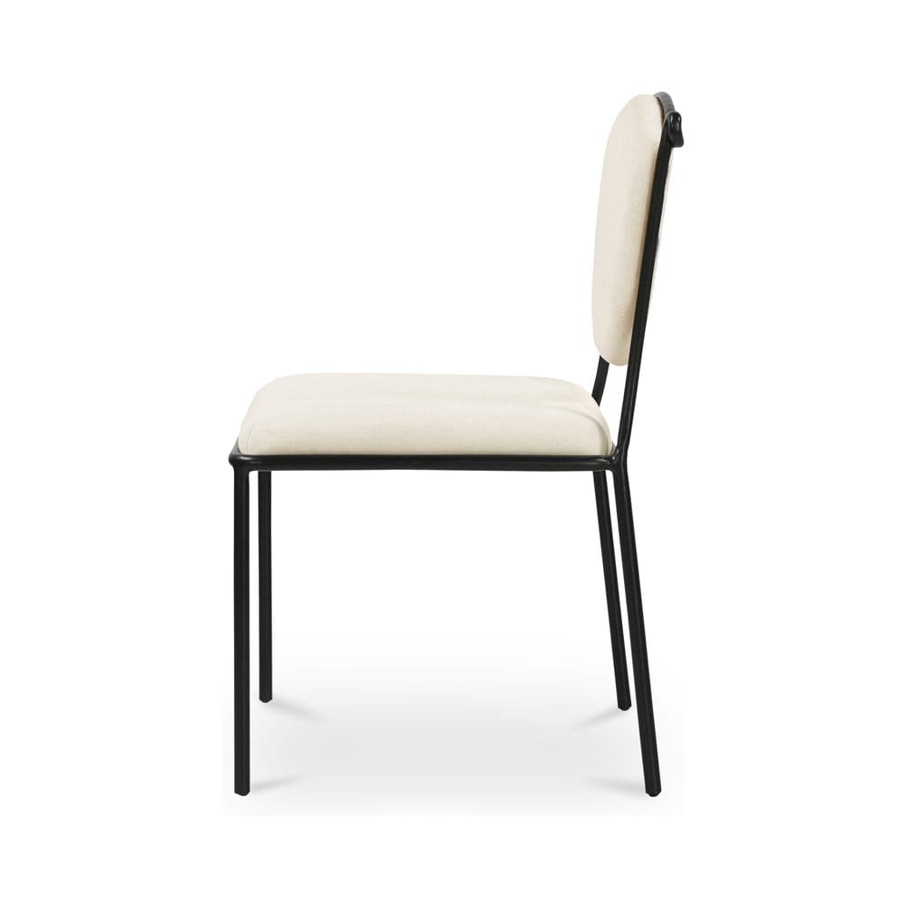 Moes Home - Ferris Dining Chair Cream - MU-1001-05 view 5