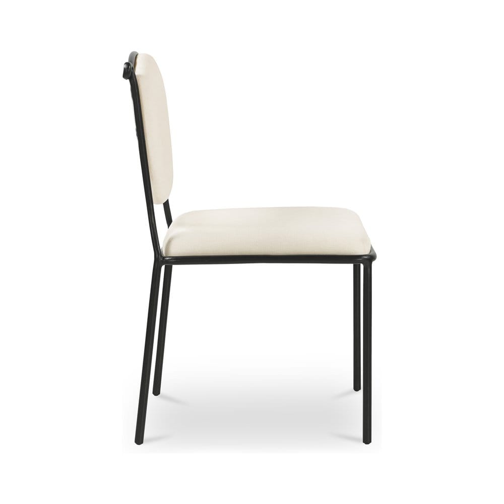 Moes Home - Ferris Dining Chair Cream - MU-1001-05 view 6
