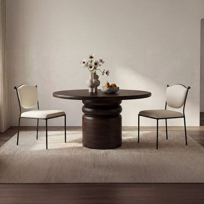 Moes Home - Ferris Dining Chair Cream - MU-1001-05 view 12