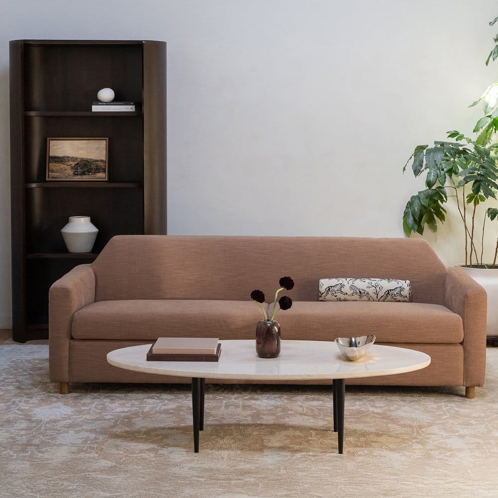 Moes Home - Finch Sofa Washed Pink - OA-1109-33 view 11